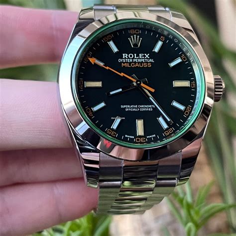 rolex milgauss box|rolex milgauss new price.